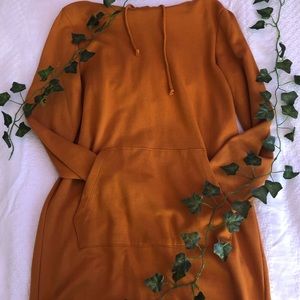 Hoodie long sleeve dress
